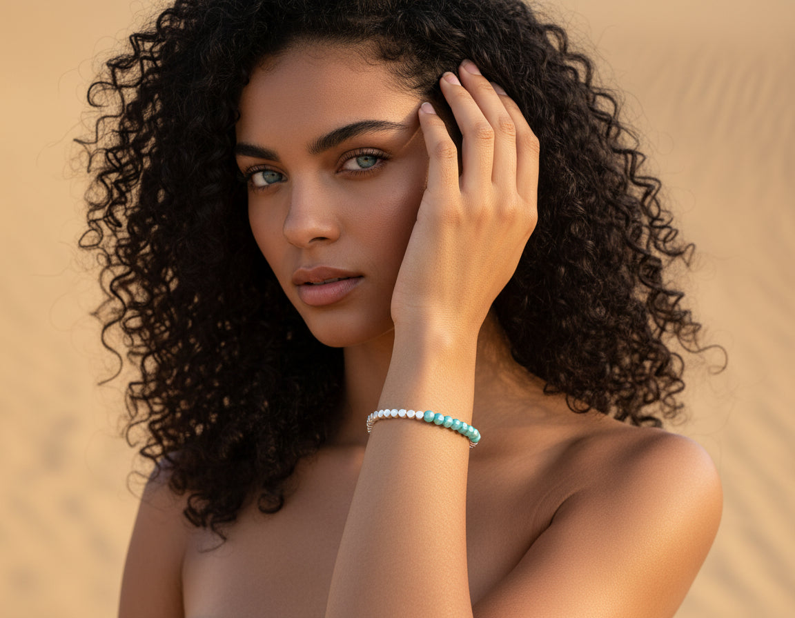 Pulsera Luz Turquesa