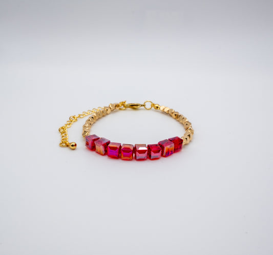 Pulsera Borealis Roja