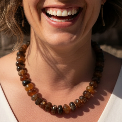 Collar Spine Marron