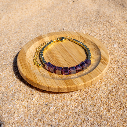 Pulsera Borealis Malva