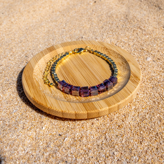 Pulsera Borealis Malva