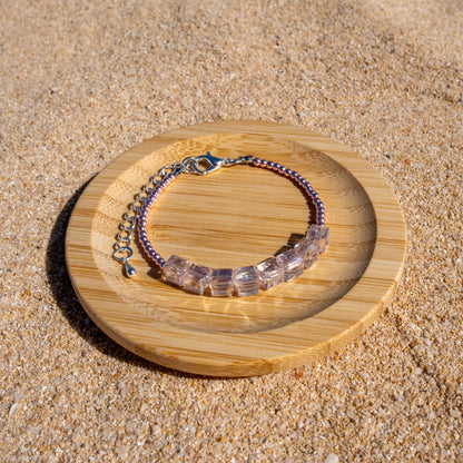 Pulsera Borealis Rosa