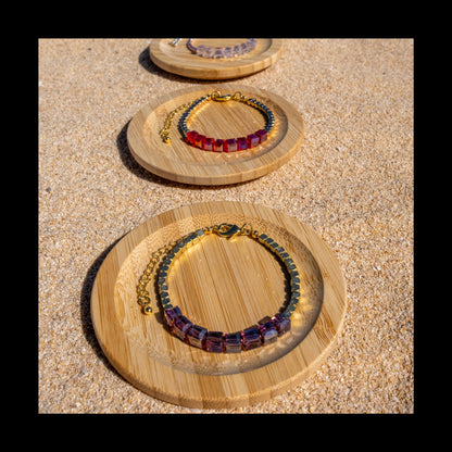 Pulsera Borealis Malva