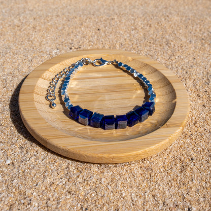 Pulsera Borealis Azul Oscuro