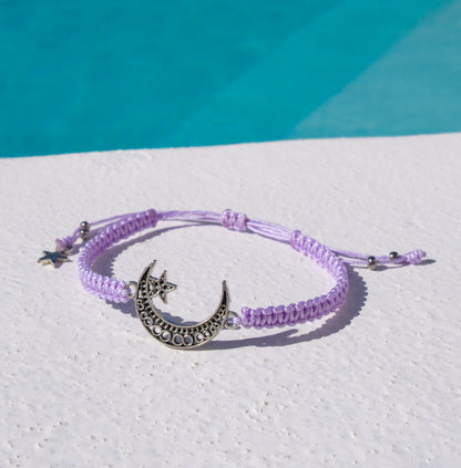 Pulsera Luna macramé