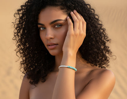 Pulsera Luz Turquesa