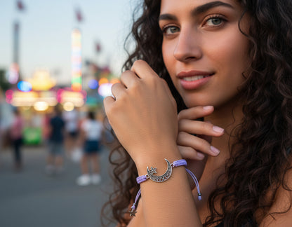 Pulsera Luna macramé