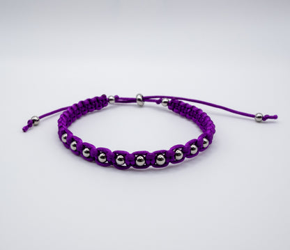 Pulsera Satin Lila