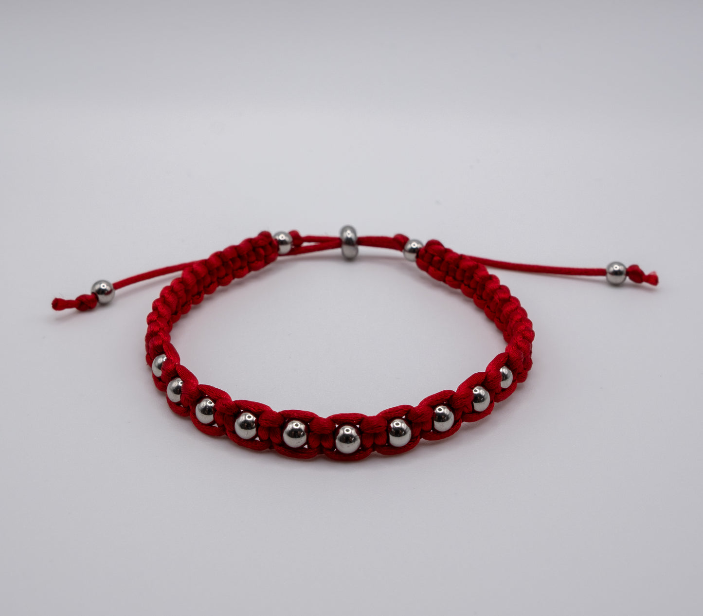 Pulsera Satin Rojo