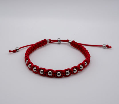 Pulsera Satin Rojo