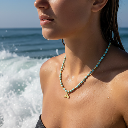 Collar Ocean Cola de Ballena