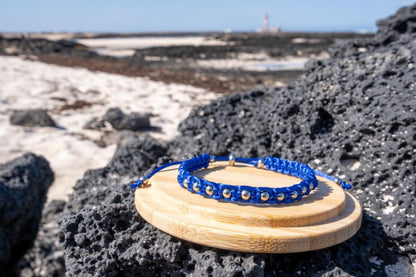 Pulsera Satin Azul Royal