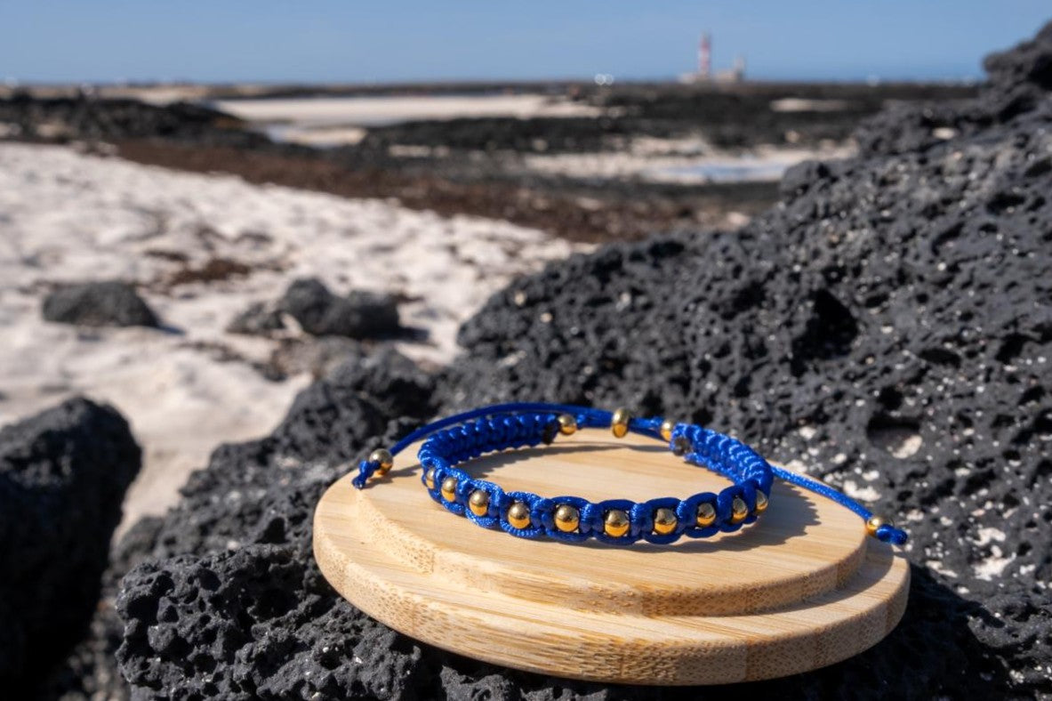 Pulsera Satin Azul Royal