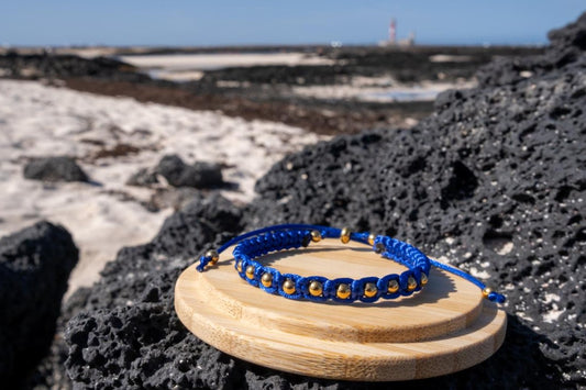 Pulsera Satin Azul Royal