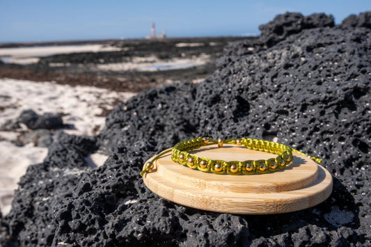 Pulsera Satin Verde Oliva