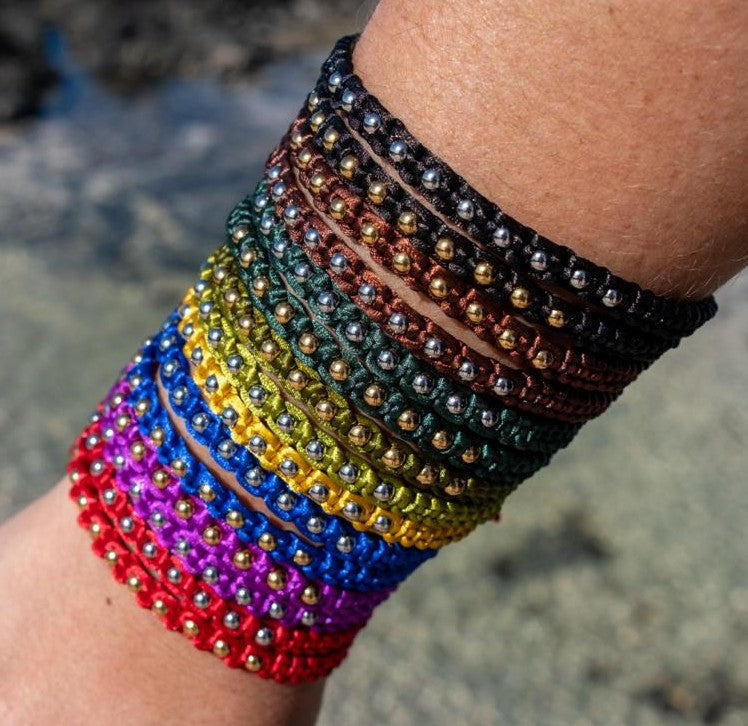 Pulsera Satin Azul Royal