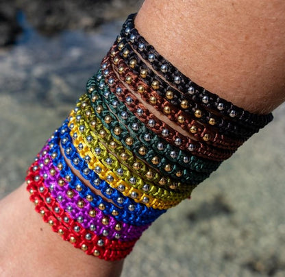 Pulsera Satin Azul Royal