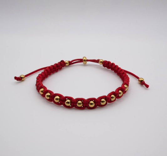 Pulsera Satin Rojo