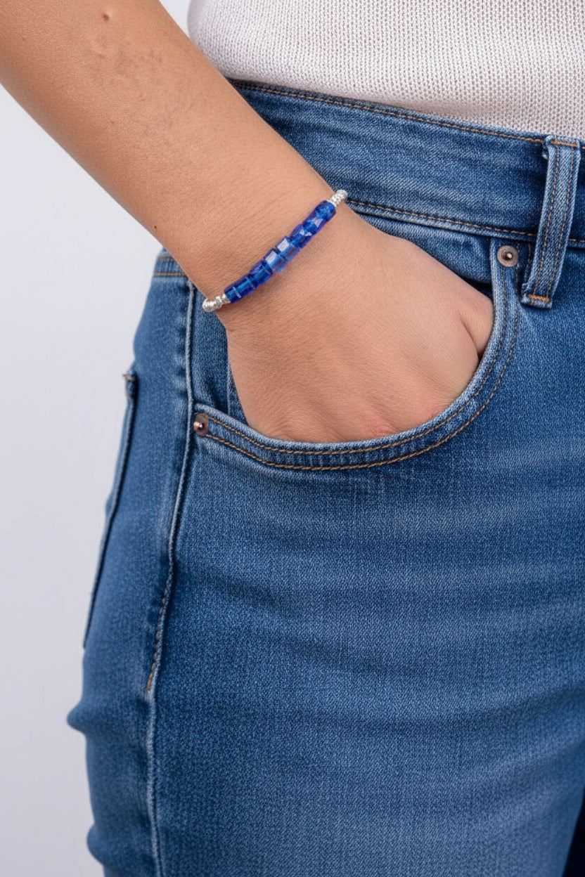 Pulsera Borealis Azul Sky