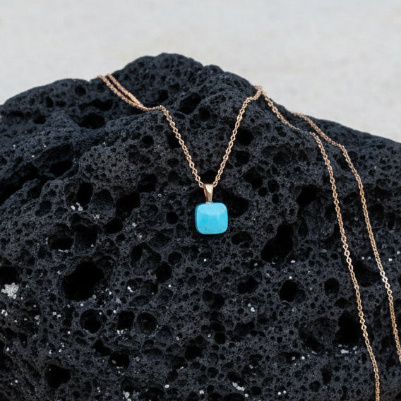 Colgante Alone Azul turquesa