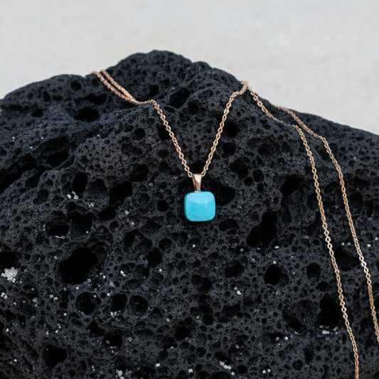 Colgante Alone Azul turquesa