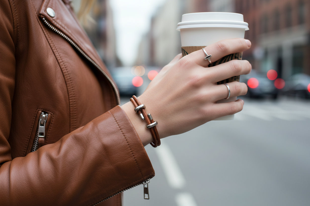 Pulsera Smart marron