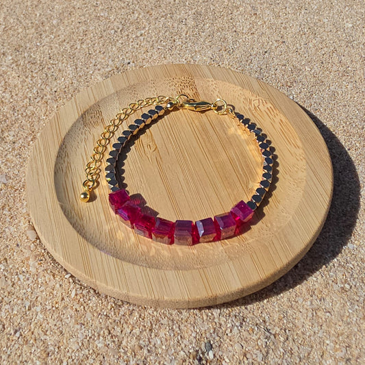 Pulsera Borealis Roja